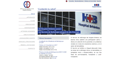 Desktop Screenshot of nefrohospbritanico.org.ar