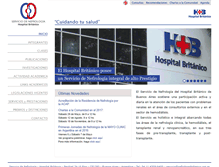 Tablet Screenshot of nefrohospbritanico.org.ar